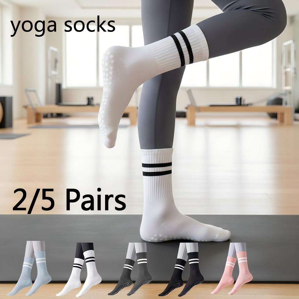 Home Gym Pilates - Women Non Slip Yoga Socks, Grippy