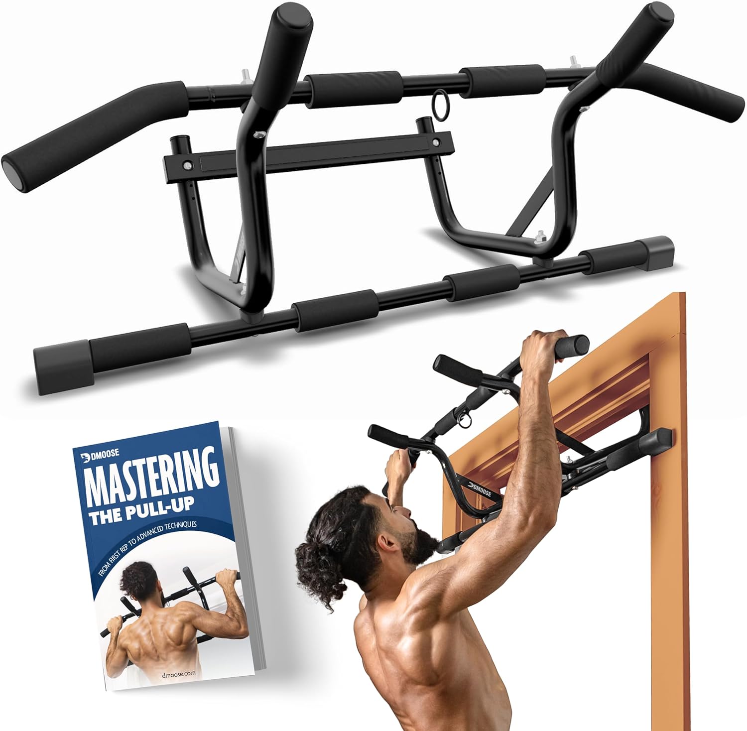 Chin Up Doorframe - Pull Up Bar for Doorway -