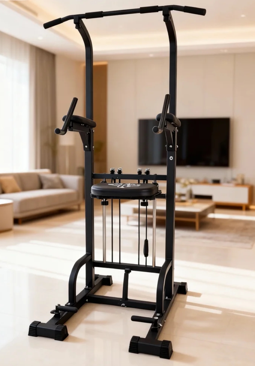 Home Gym House - Power Tower Pull-Up Dip Station 450LBS