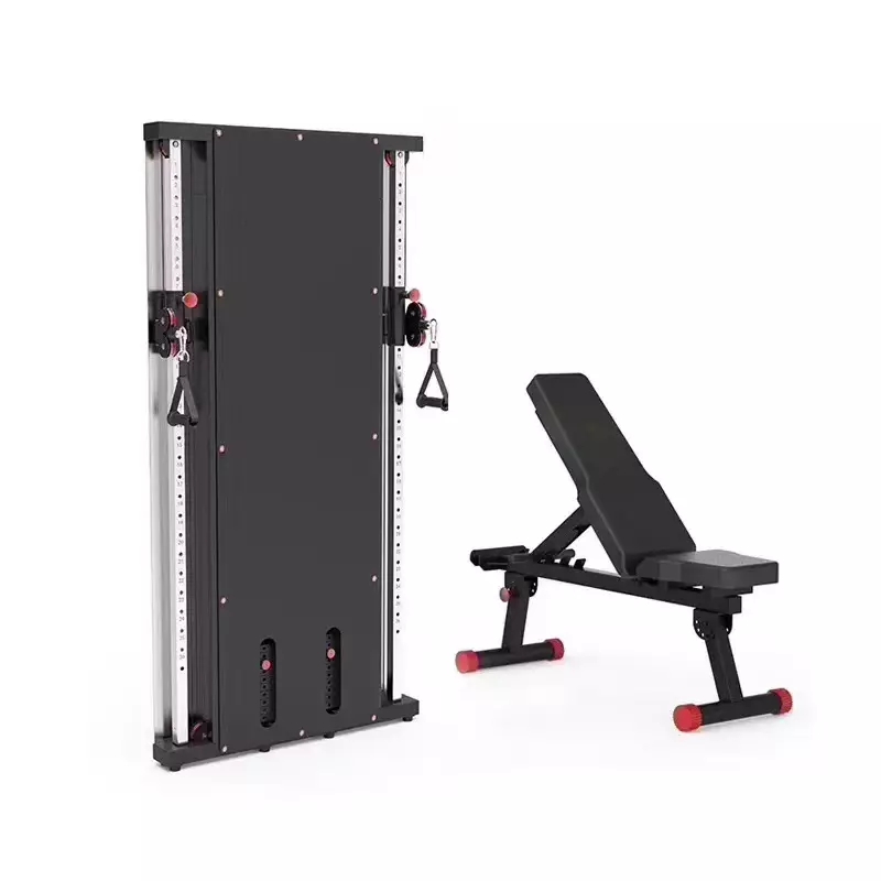 Home Gym Cable Machine - Strength Gym Machine Multi Pulley System