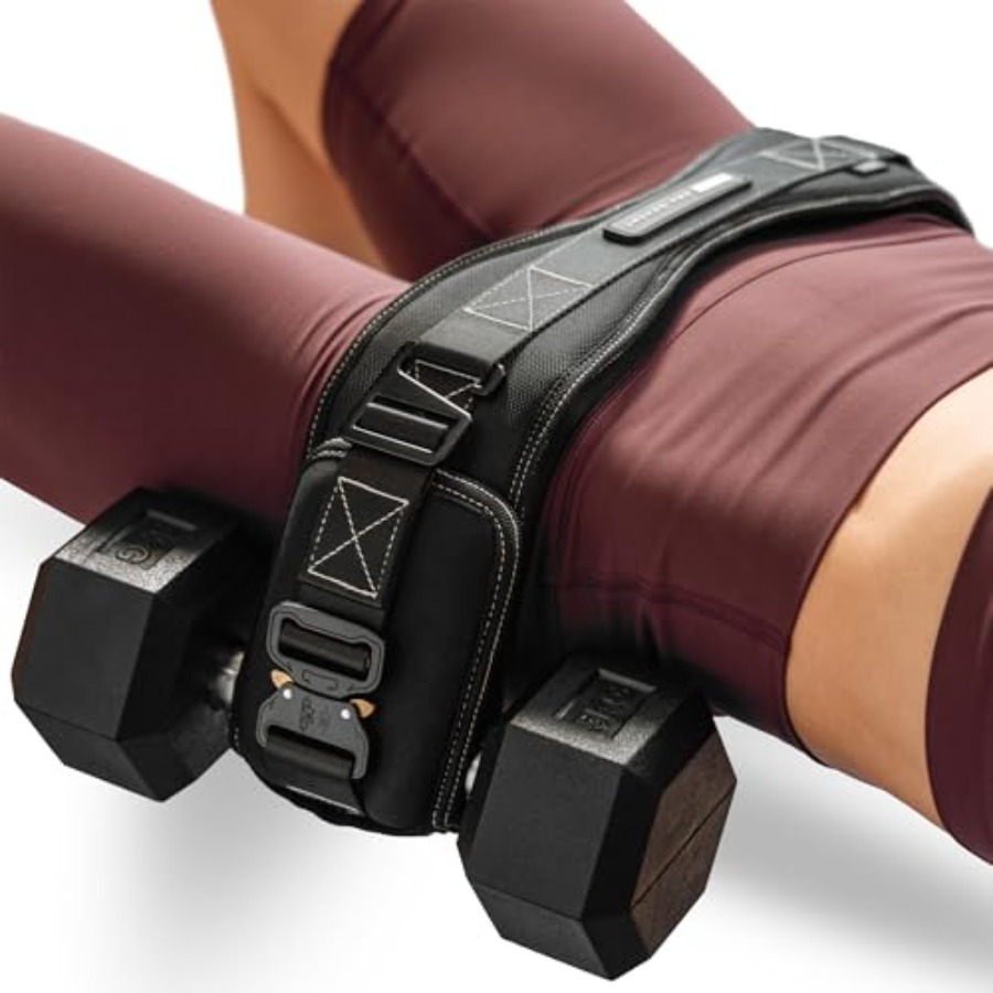 Home Gym Kettlebells - Hip Thrust Belt for Dumbbells Kettlebells