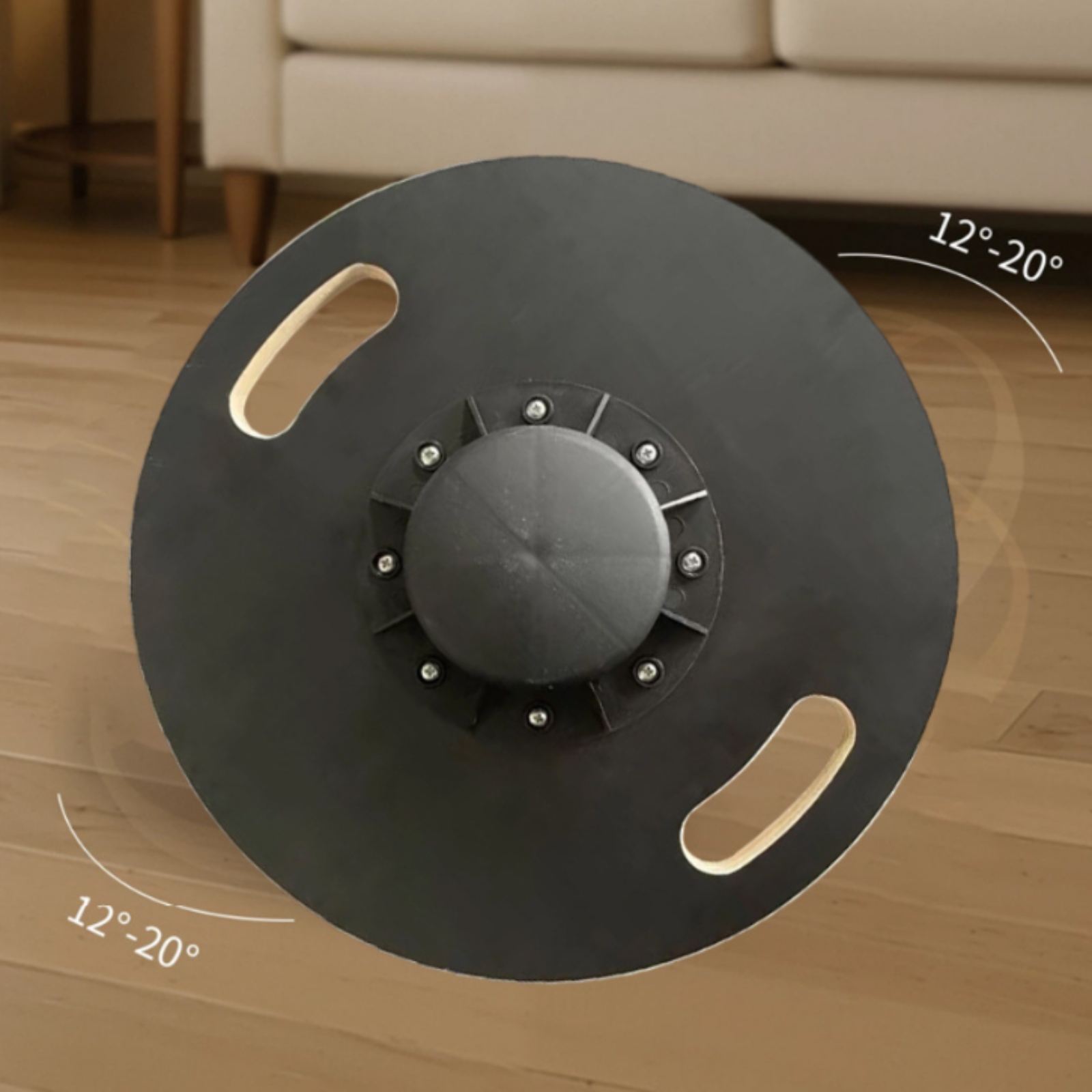 Wood Wobble Exercise Board Han - огляд і ціна Wobble Board Balance