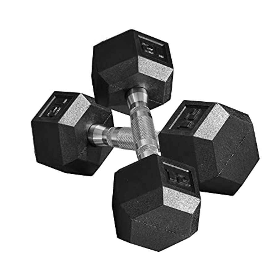 40lbs/45lbs/50lbs Rubber Dumbb - огляд і ціна Home Gym Equipment Set