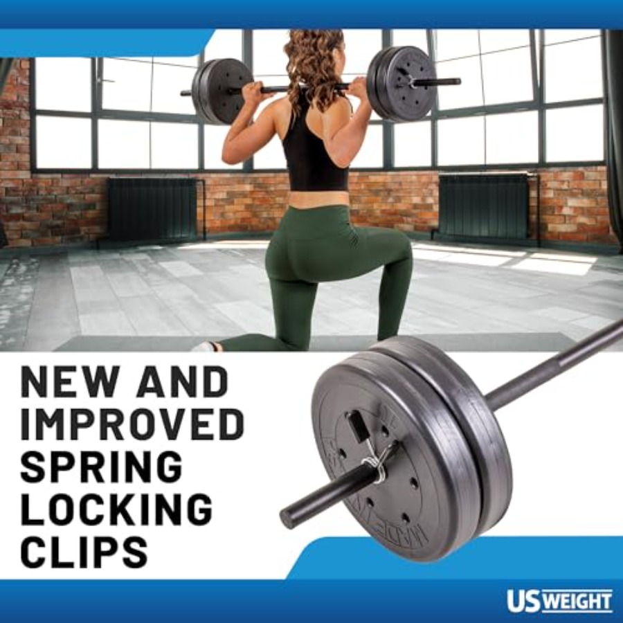 Barbell Set for home gym worko - огляд і ціна Home Gym Essentials