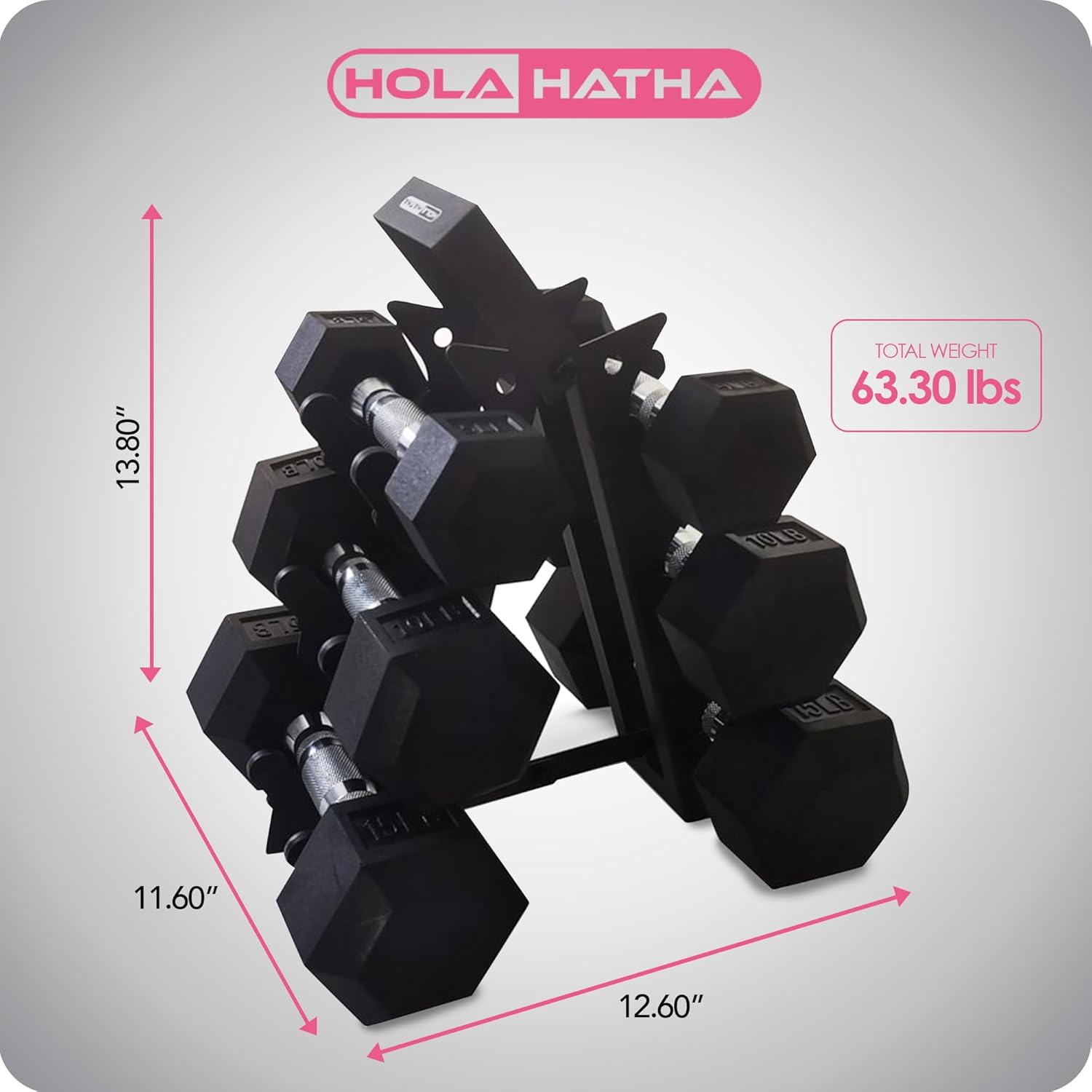 Hexagonal Dumbbell Weights Set - огляд і ціна Home Gym Equipment Set