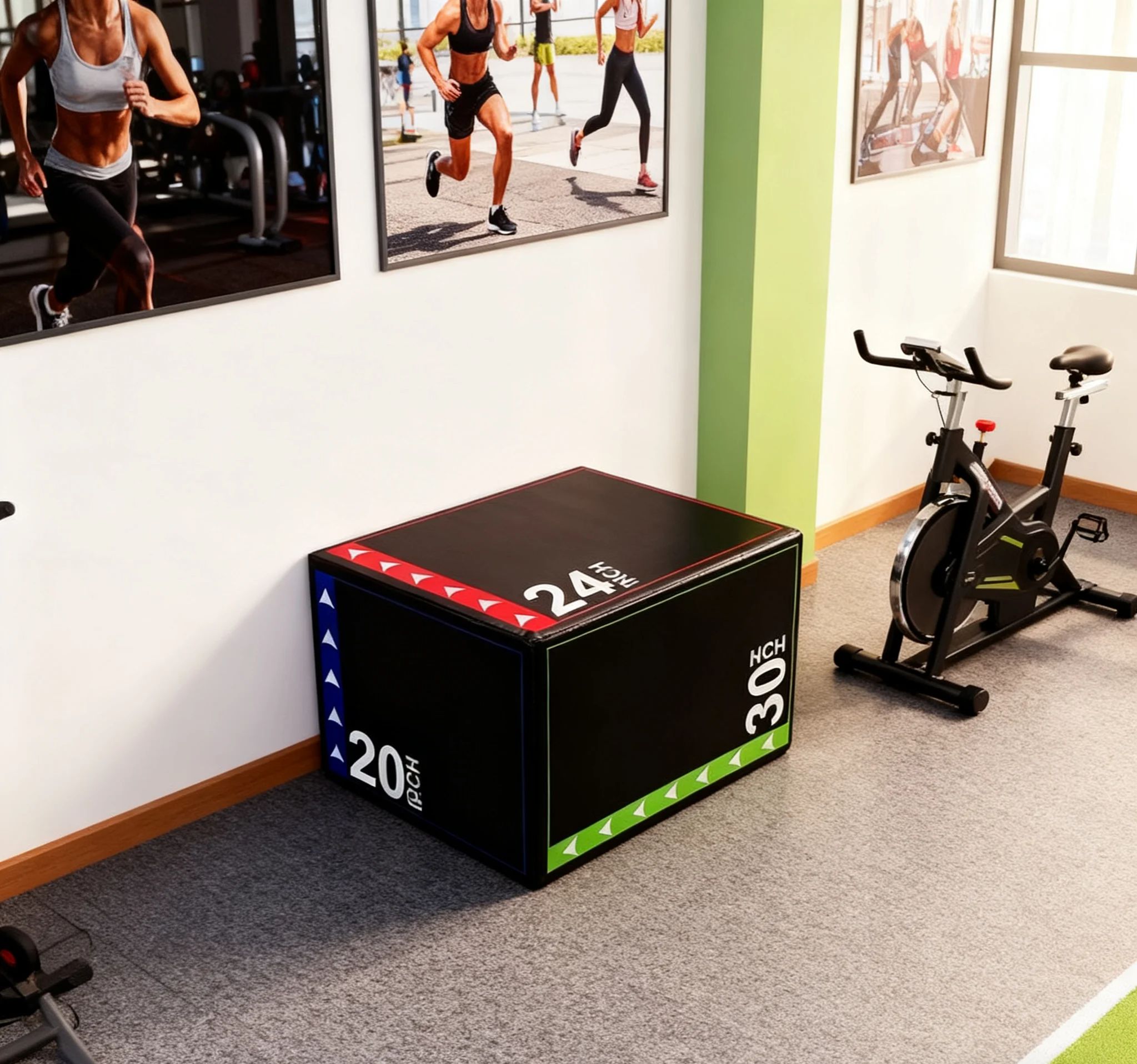 3-in-1Jump Box Plyometric Box  - огляд і ціна Home Gym Equipment Set