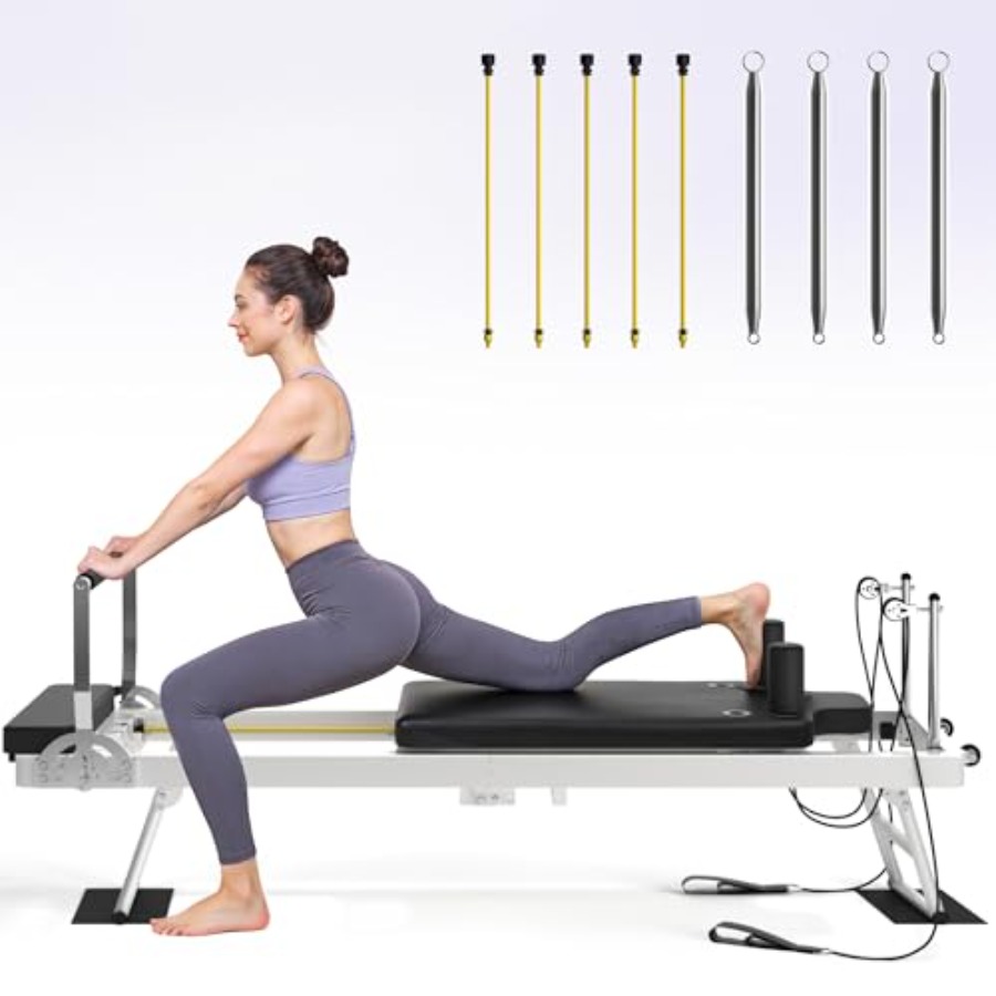 Foldable Pilates Reformer Mach - огляд і ціна Home Gym Pilates