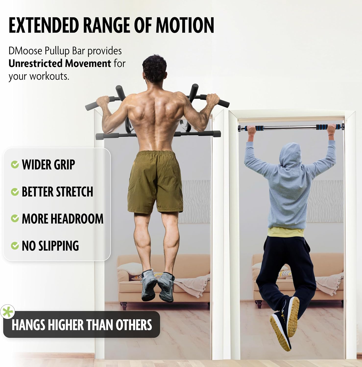 Pull Up Bar for Doorway - Upto - огляд і ціна Chin Up Doorframe