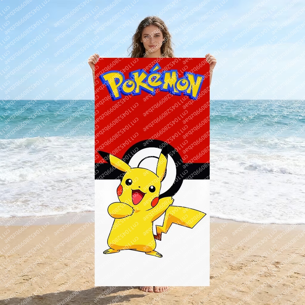 Cute Pokemon Beach Towel Quick - огляд і ціна Home Gym House