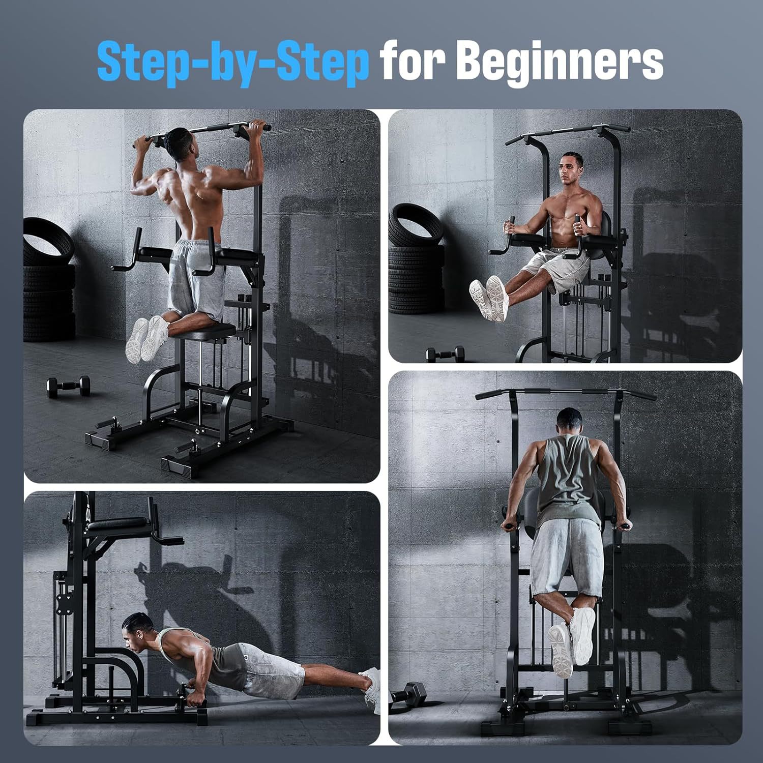 Power Tower Pull-Up Dip Statio - огляд і ціна Home Gym House