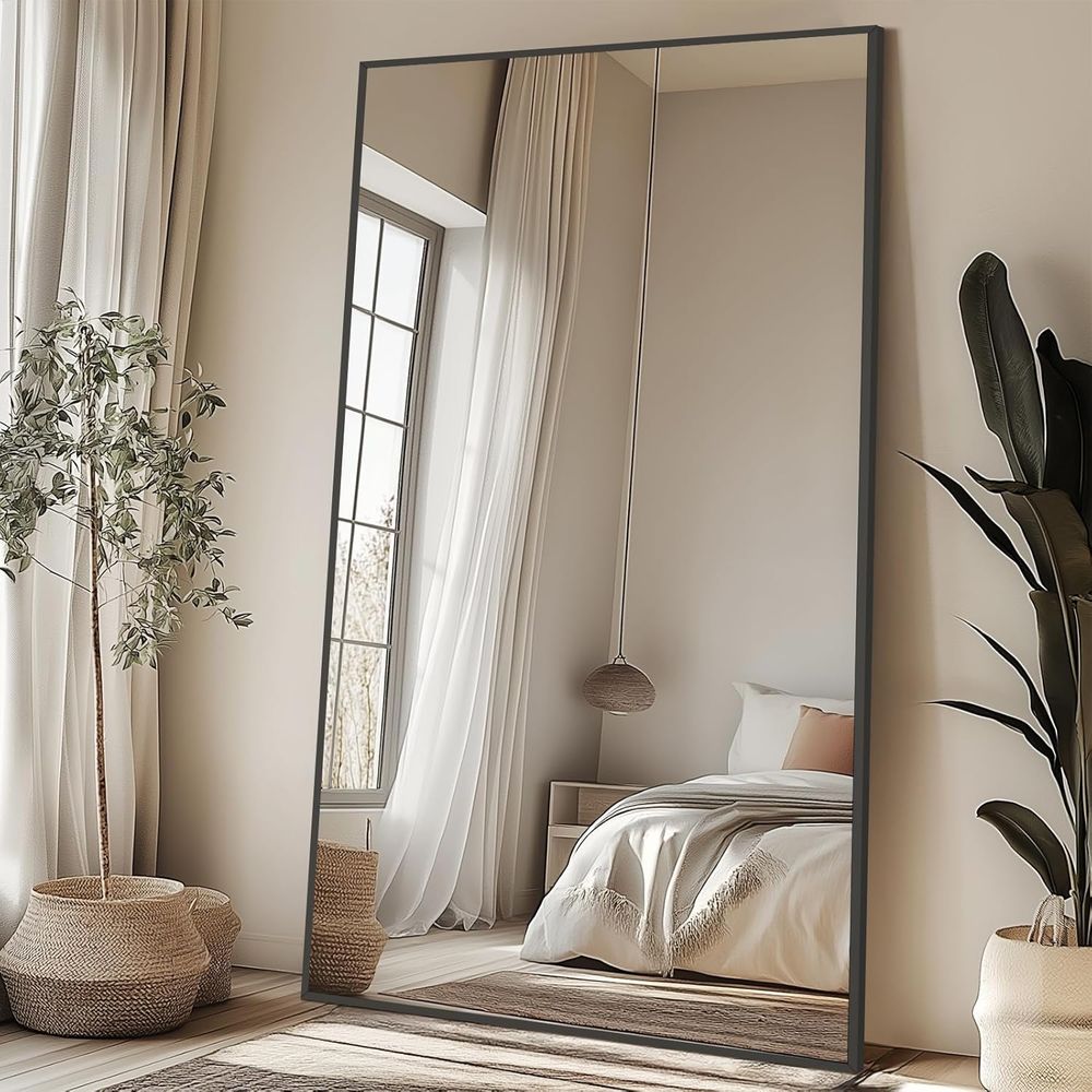 Oversized 82 x 44 Floor Mirror - огляд і ціна Home Gym Floor