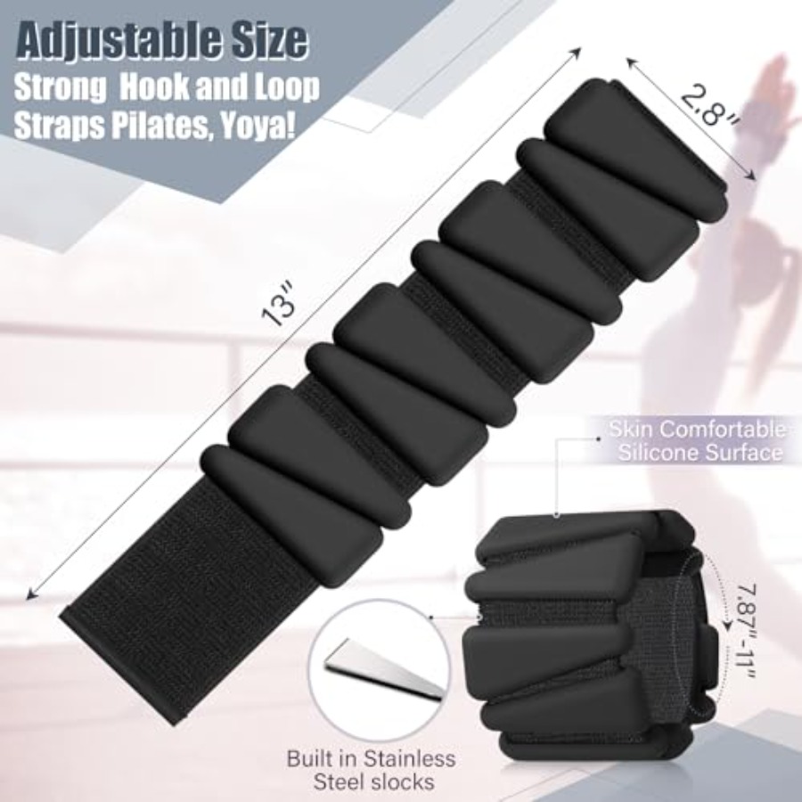 Adjustable Silicone Wrist Ankl - огляд і ціна Home Gym Pilates
