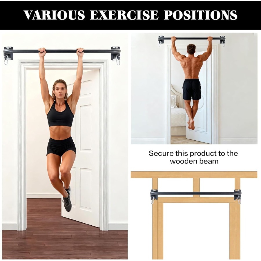 Wall Mounted Pull Up Bar, Door - огляд і ціна Chin Up Doorframe