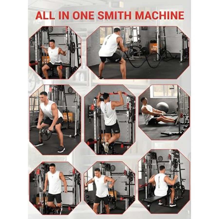 Smith Machine Home Gym All in  - огляд і ціна Home Gym Cable Machine
