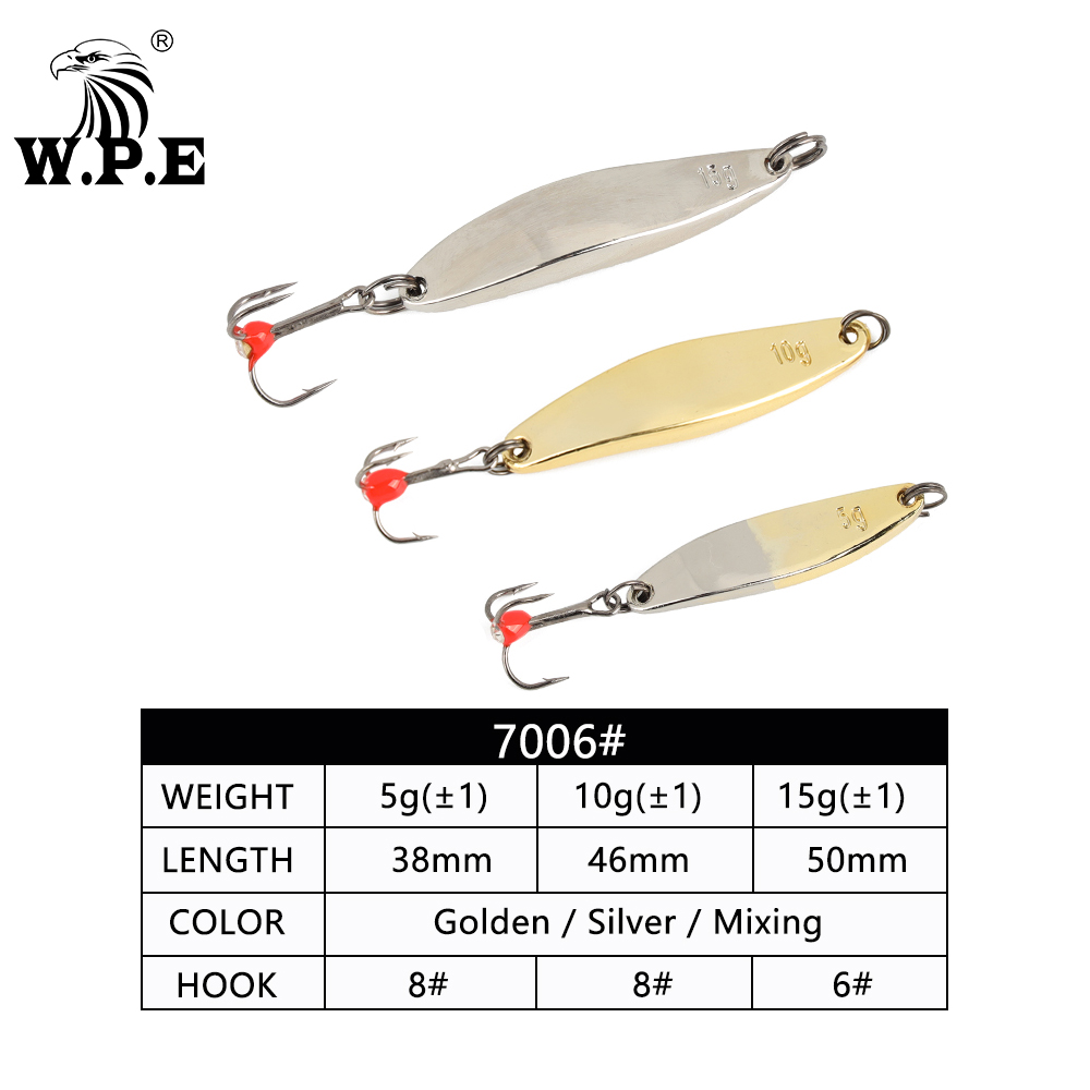 W.P.E Ice Fishing Lure 1pcs 5g - огляд і ціна Wobble Board Balance