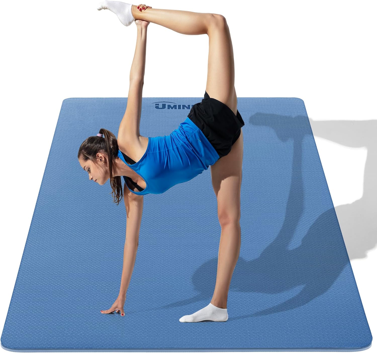 Large Yoga Mat 1/4 & 2/5 Inch  - огляд і ціна Home Gym Pilates