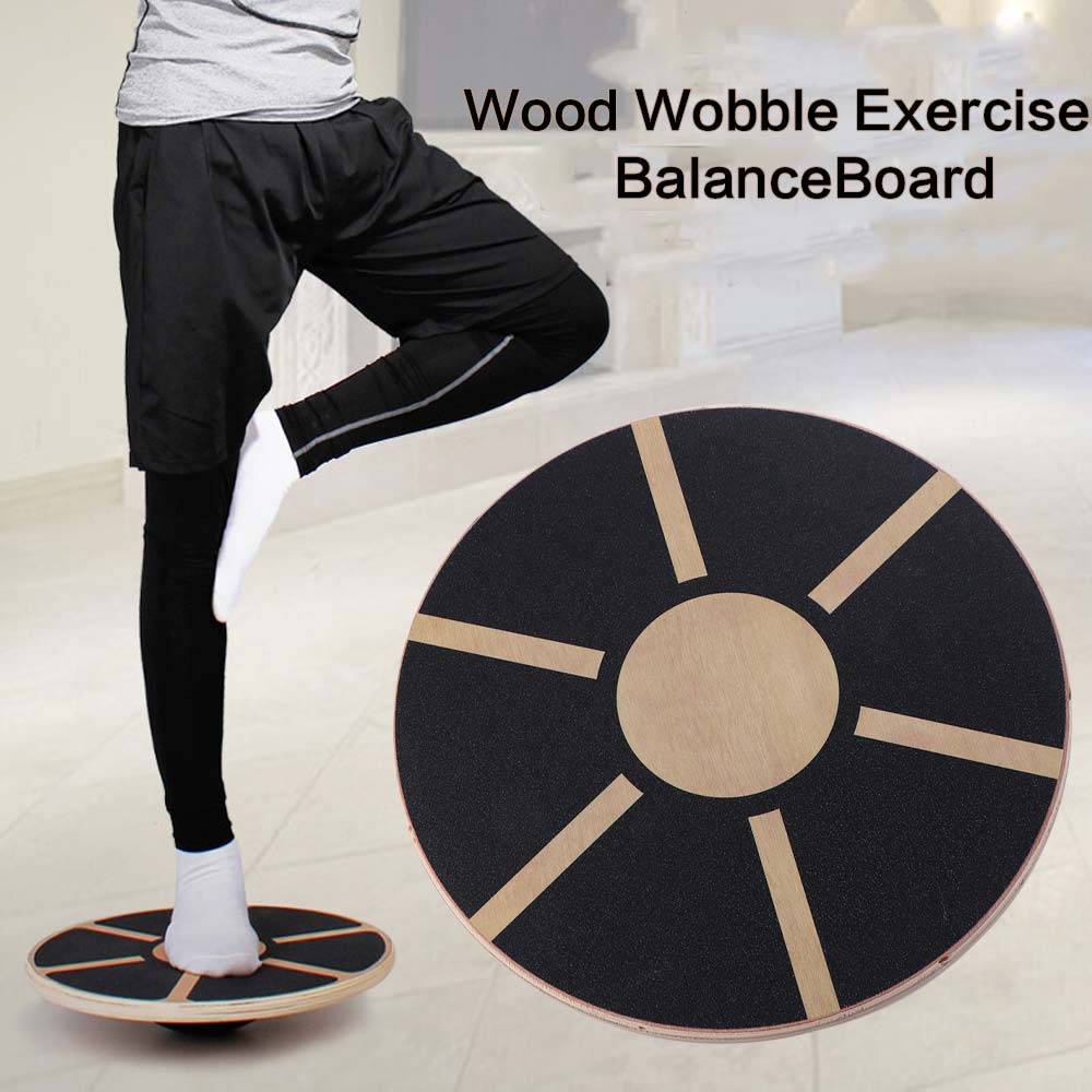 Wooden Round Balance Training  - огляд і ціна Wobble Board Balance