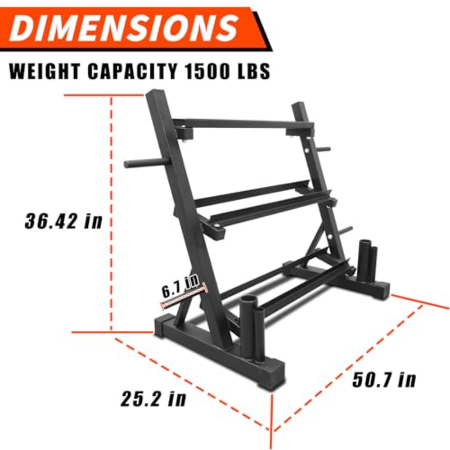3-Tier Adjustable Dumbbell Rac - огляд і ціна Home Gym Kettlebells