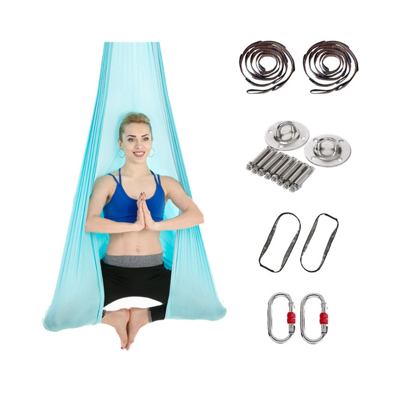5 X 2.8 M Stretch Aerial Yoga  - огляд і ціна Home Gym Equipment Set