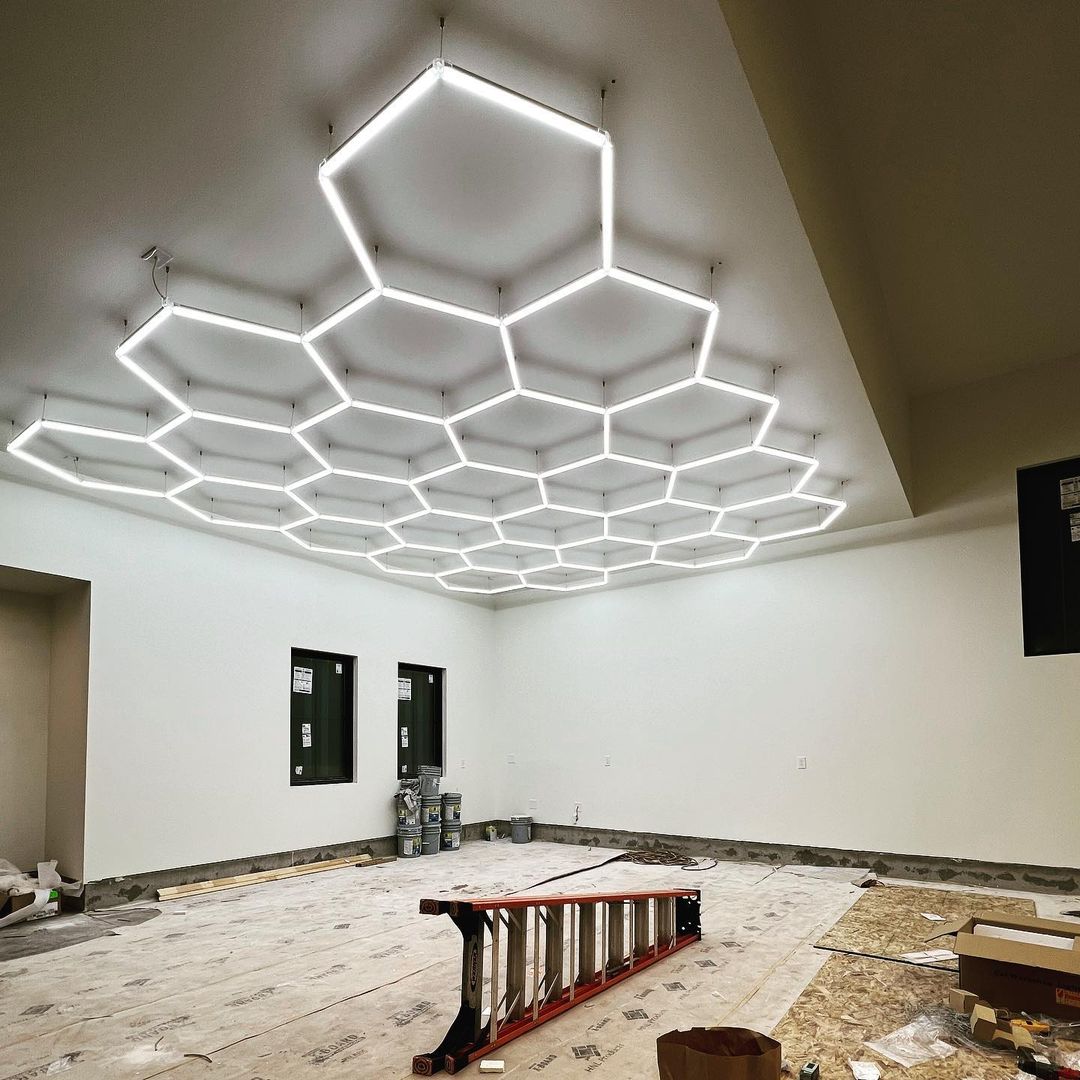 Hot Sell Hexagonal LED Light U - огляд і ціна Home Gym Youtube