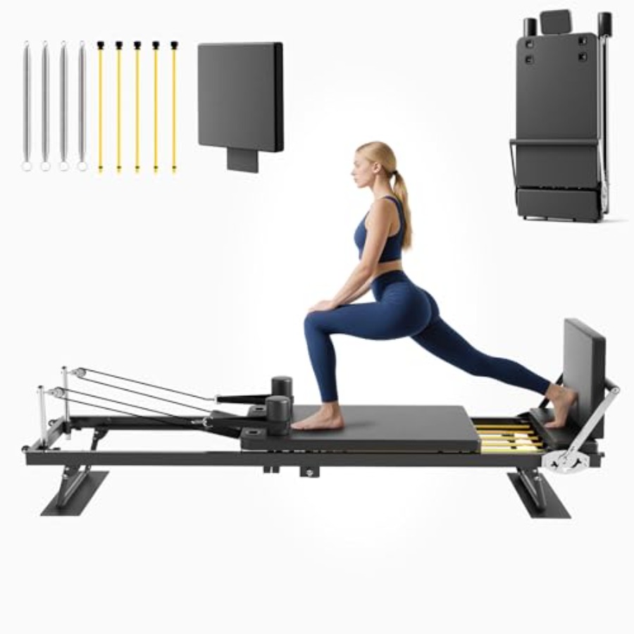 Foldable Pilates Reformer Mach - огляд і ціна Home Gym Pilates