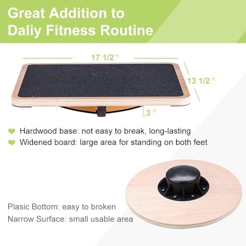 Professional Wooden Balance Bo - огляд і ціна Wobble Board Balance