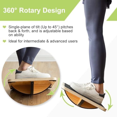 Professional Wooden Balance Bo - огляд і ціна Wobble Board Balance