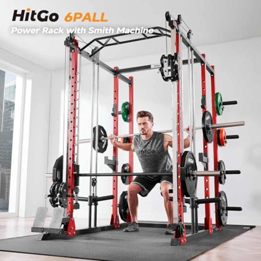 All-in-One Power Rack with Smi - огляд і ціна Home Gym Cable Machine