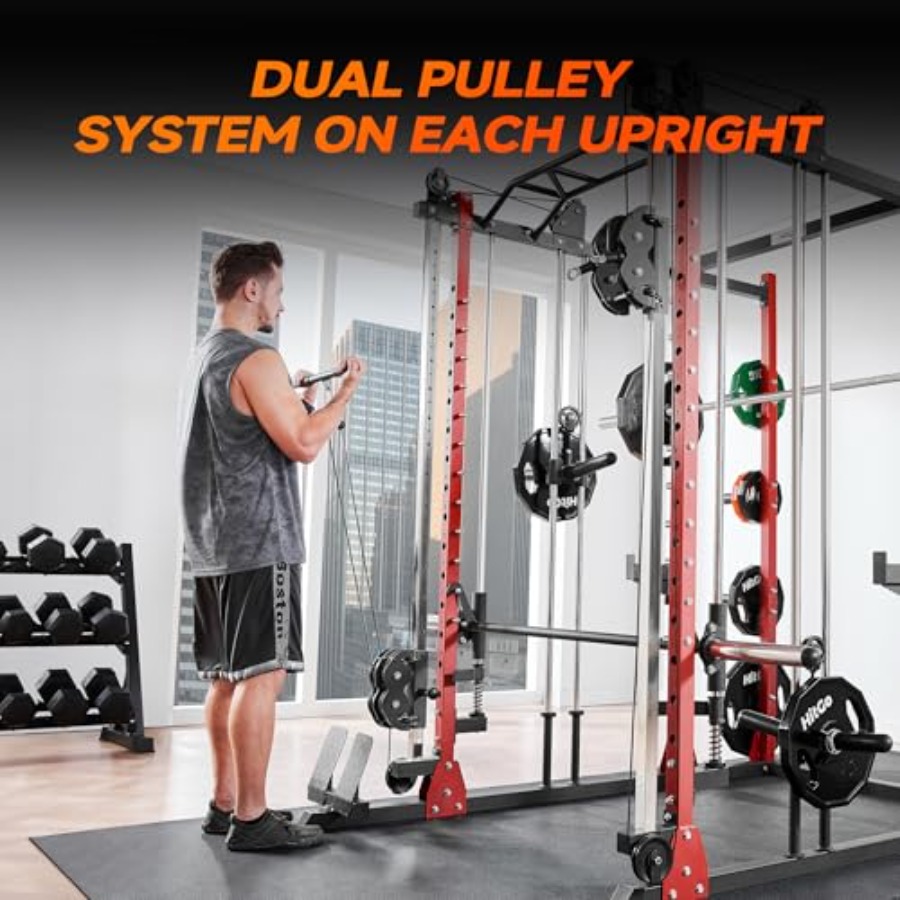 All-in-One Power Rack with Smi - огляд і ціна Home Gym Cable Machine