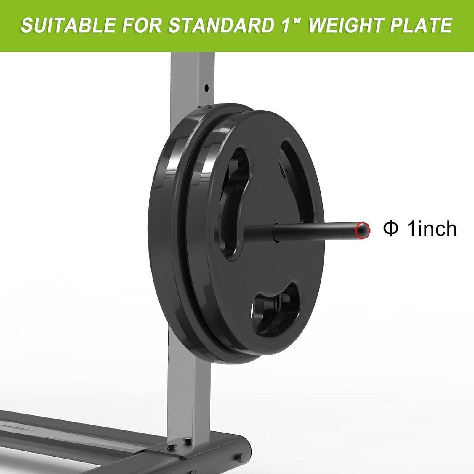 Space Saving Barbell Plate Han - огляд і ціна Home Gym Youtube