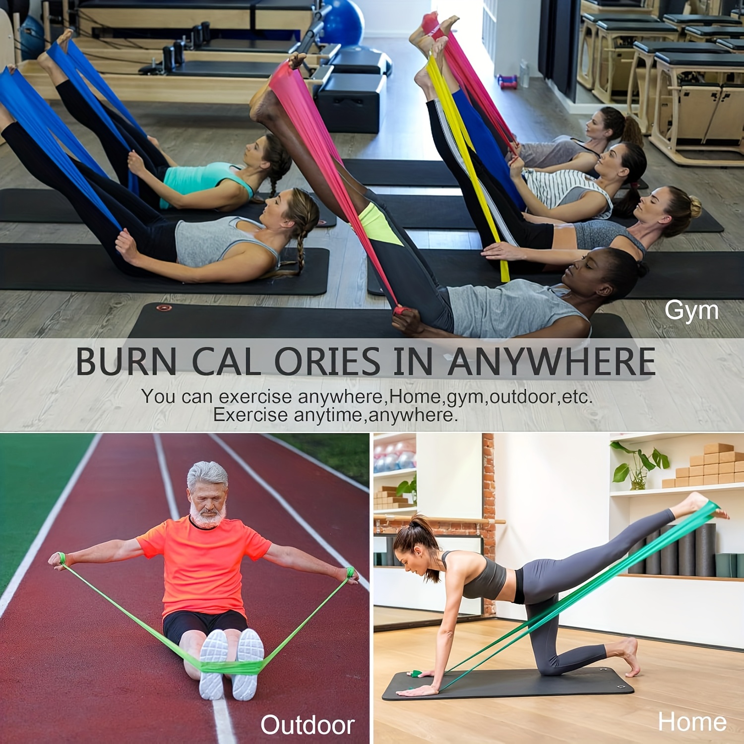 Resistance Bands for Working O - огляд і ціна Home Gym House