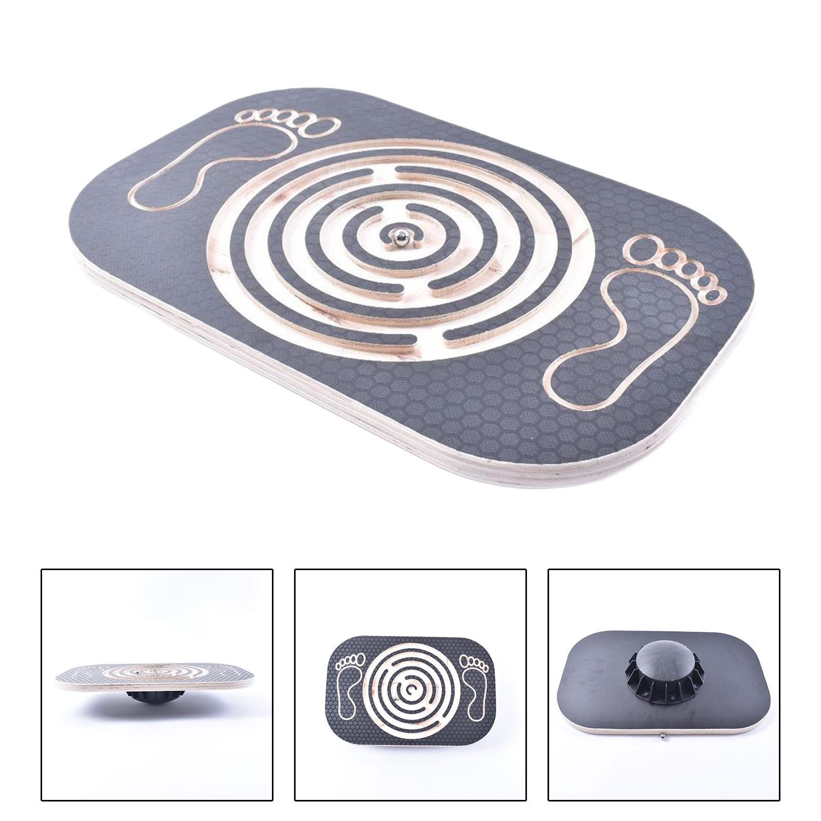 Wood Wobble Balance Board Rock - огляд і ціна Wobble Board Balance