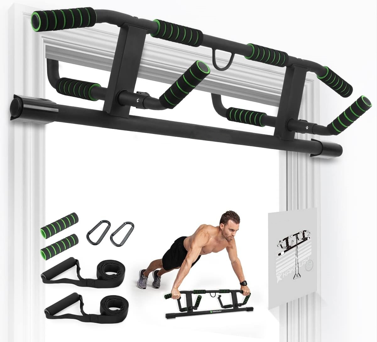 Doorway Pull up Bar Chin up Di - огляд і ціна Chin Up Doorframe