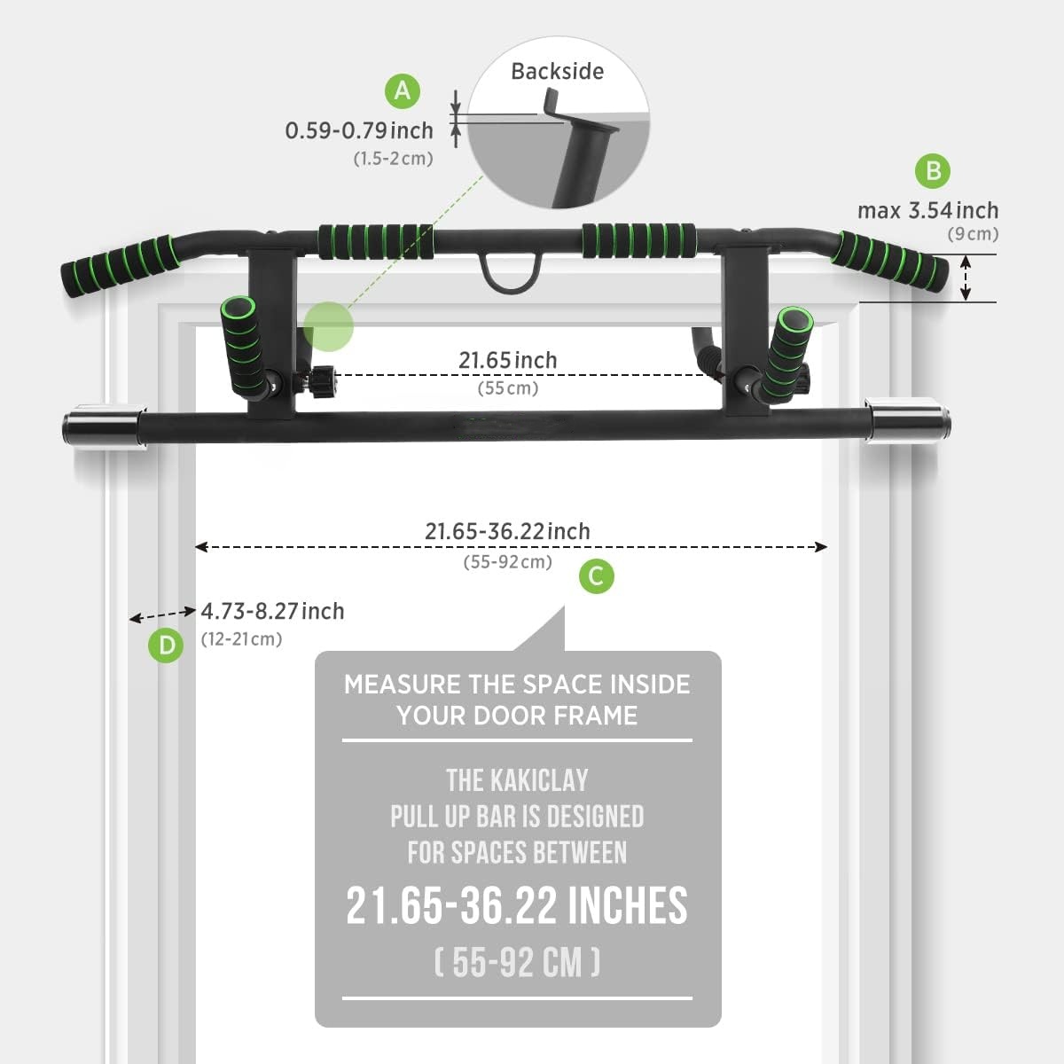 Doorway Pull up Bar Chin up Di - огляд і ціна Chin Up Doorframe