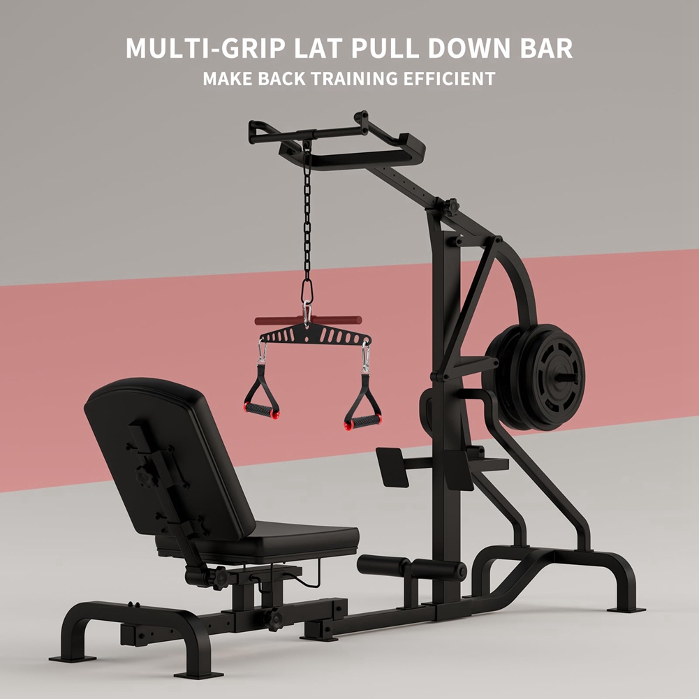 ABME Multi-Grip LAT Pull Down  - огляд і ціна Home Gym Cable Machine
