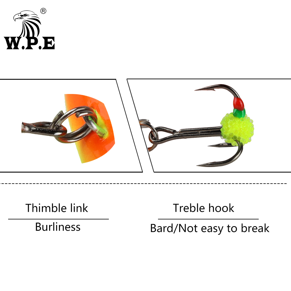 W.P.E Ice Fishing Lure 1pcs 60 - огляд і ціна Wobble Board Balance