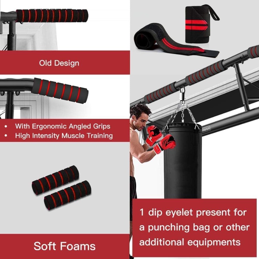 Pull Up Bar Doorway with Ergon - огляд і ціна Chin Up Doorframe