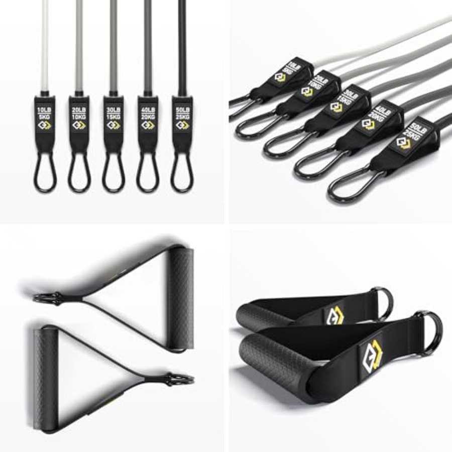 Resistance Bands Set - Premium - огляд і ціна Home Gym Youtube