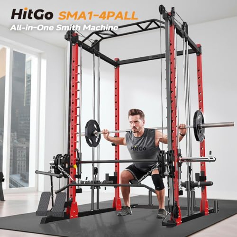 All-in-One Power Rack with Smi - огляд і ціна Home Gym Cable Machine