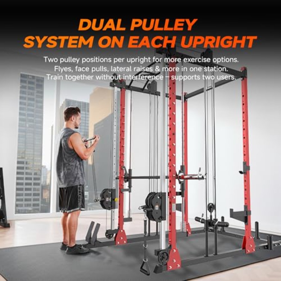All-in-One Power Rack with Smi - огляд і ціна Home Gym Cable Machine
