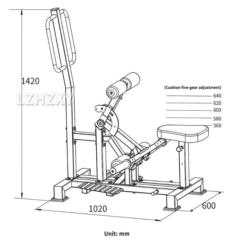 Hip trainer Squatting apparatu - огляд і ціна Home Gym Essentials