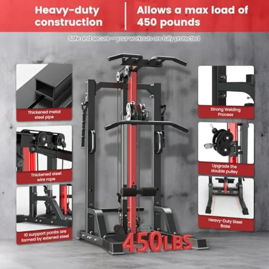 Home gym pull-up bar power tow - огляд і ціна Home Gym Cable Machine