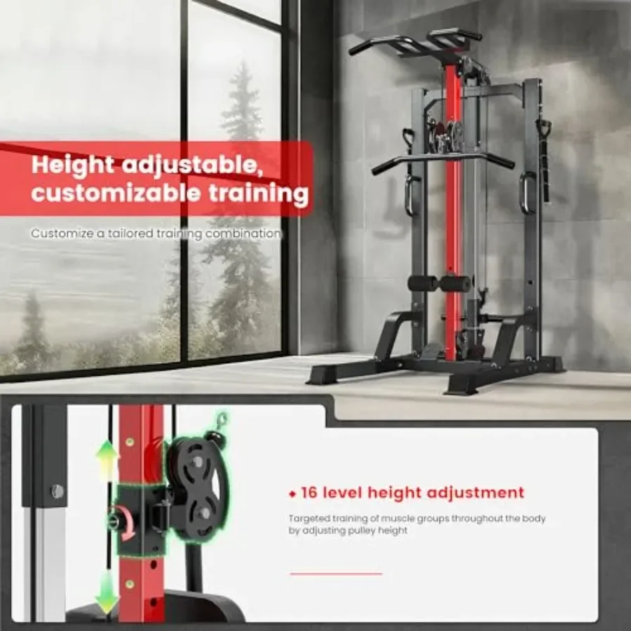 Home gym pull-up bar power tow - огляд і ціна Home Gym Cable Machine