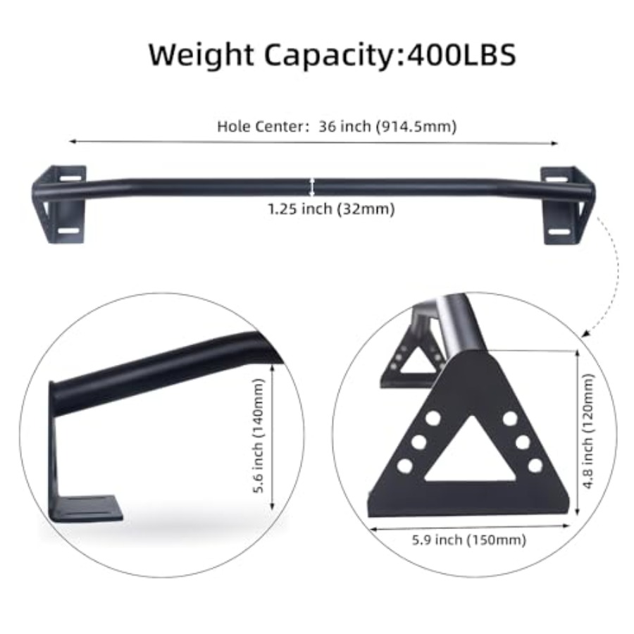 Wall Mounted Pull Up Bar Doorw - огляд і ціна Chin Up Doorframe