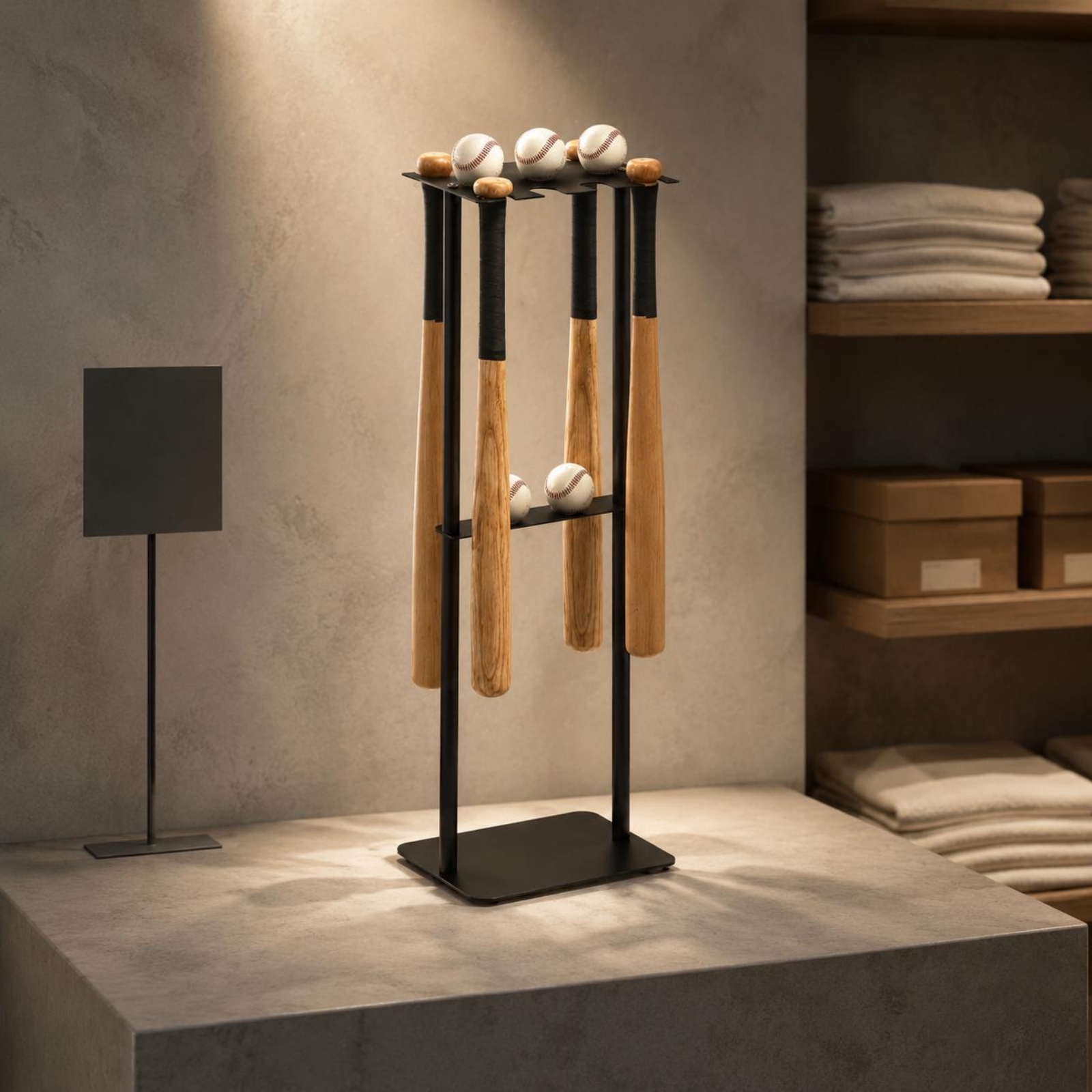 Metal Baseball Display Rack Mo - огляд і ціна Home Gym Floor