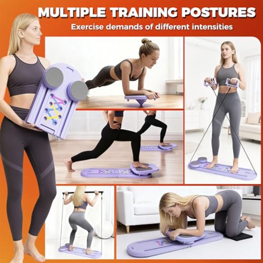 Foldable Pilates Reformer Boar - огляд і ціна Home Gym Pilates