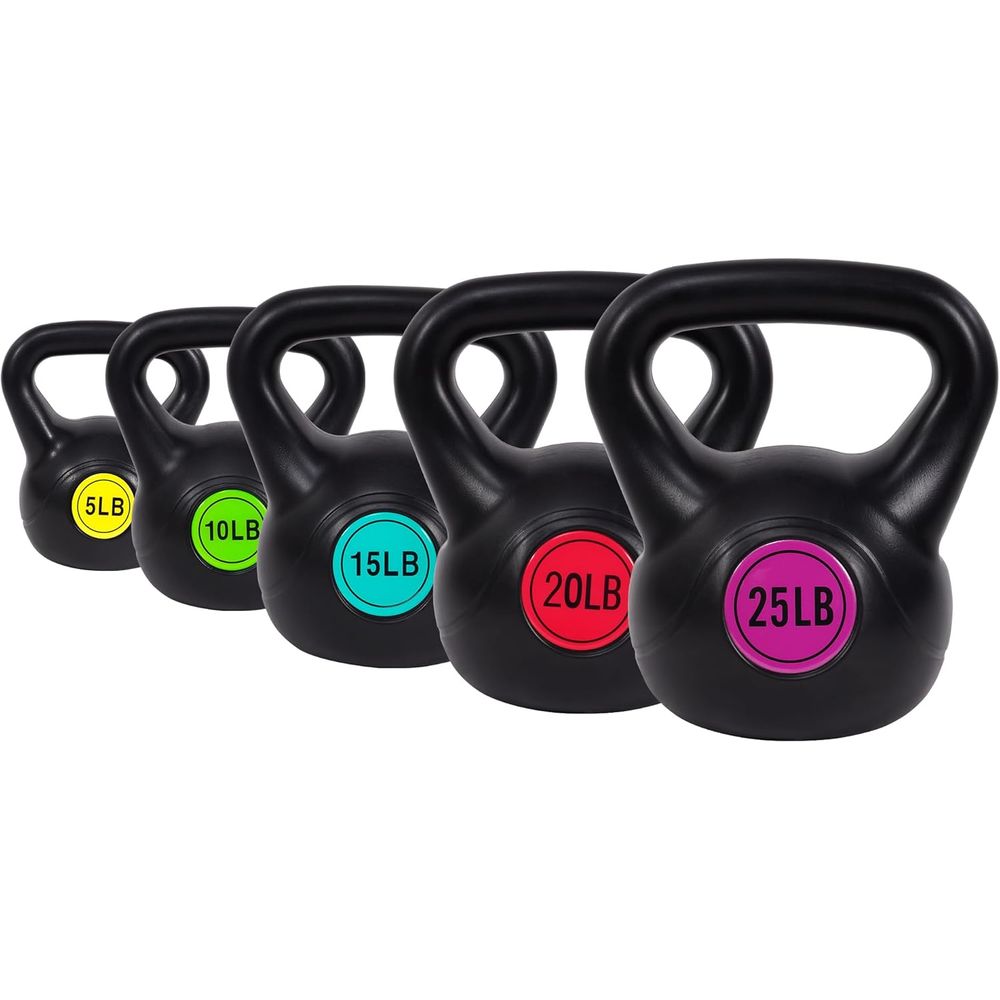 5 Piece Kettlebell Weight Set  - огляд і ціна Home Gym Equipment Set