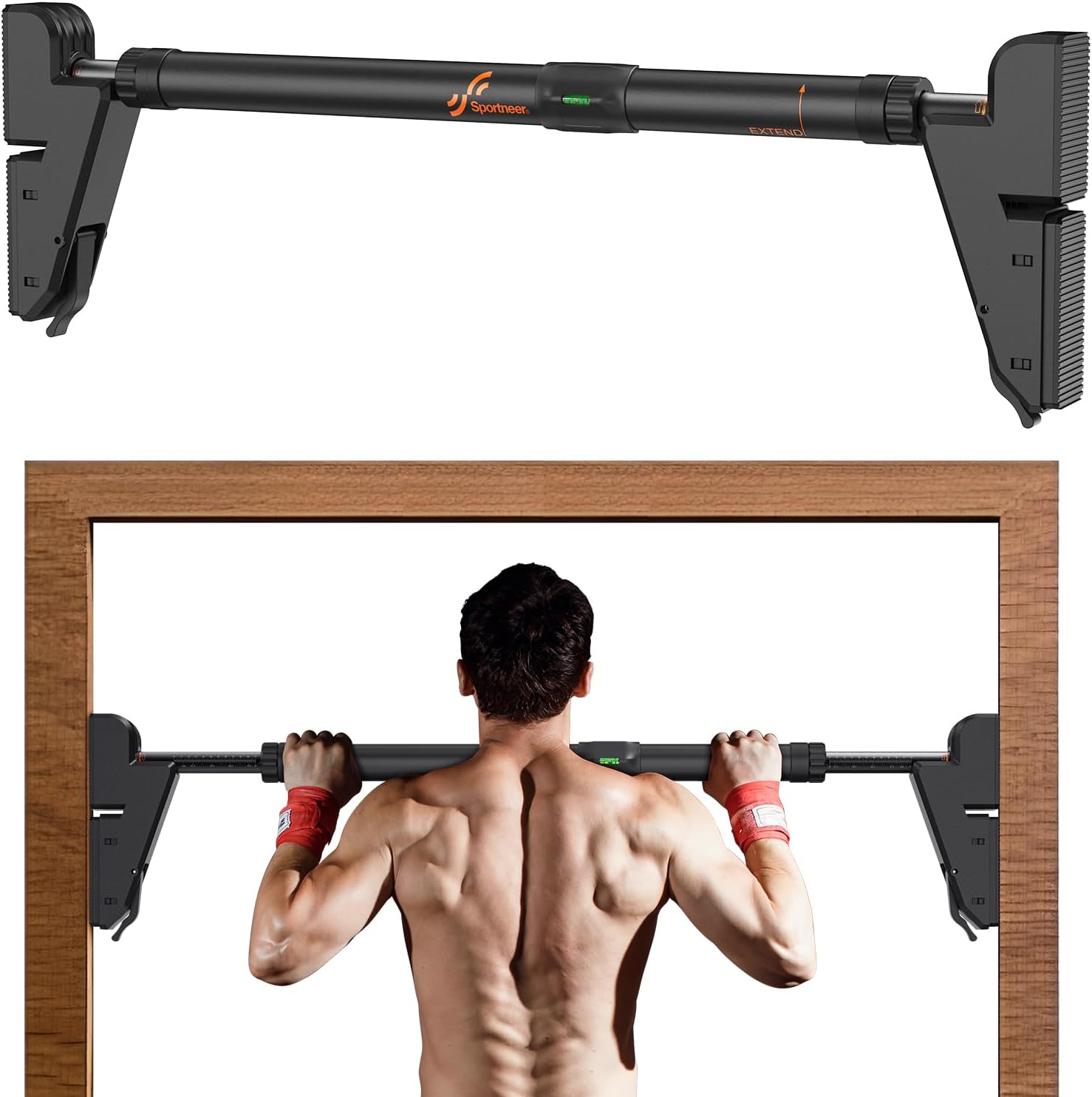 Pull up Bar for Doorway No-Scr - огляд і ціна Chin Up Doorframe
