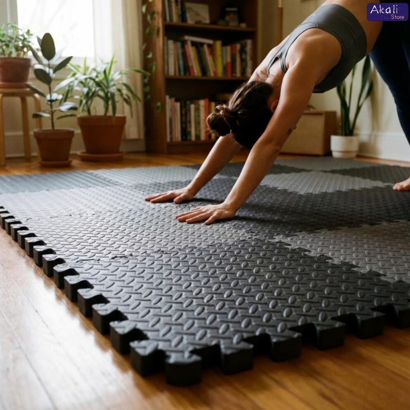 1Inch Thick EVA Foam Interlock - огляд і ціна Home Gym Floor