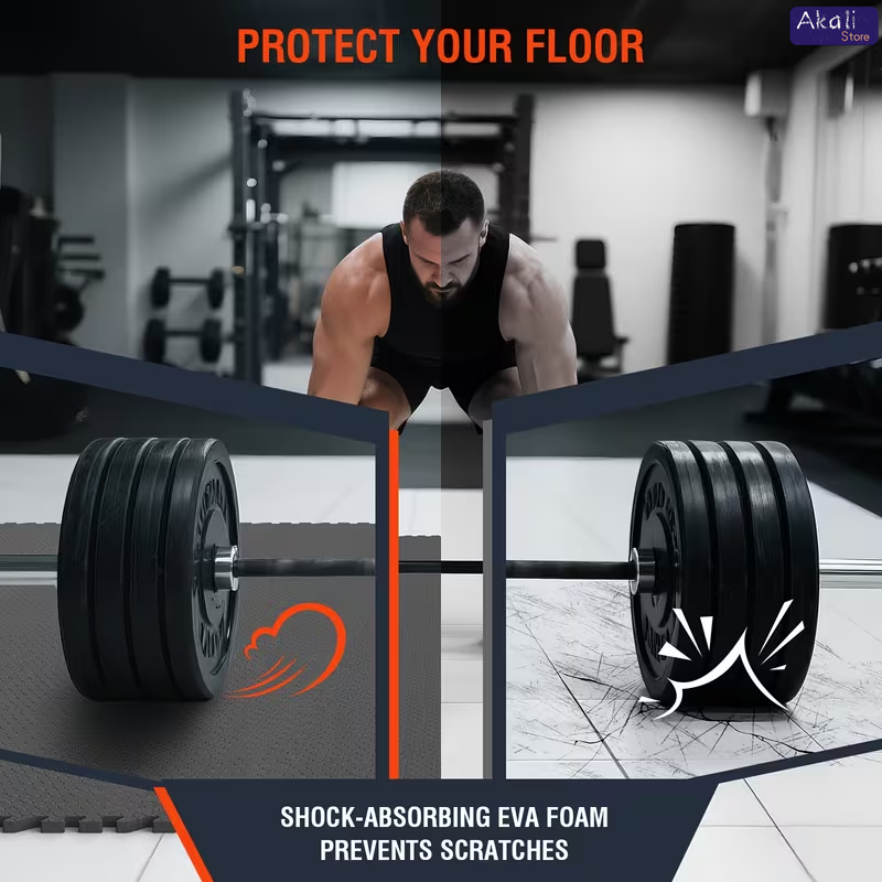 1Inch Thick EVA Foam Interlock - огляд і ціна Home Gym Floor